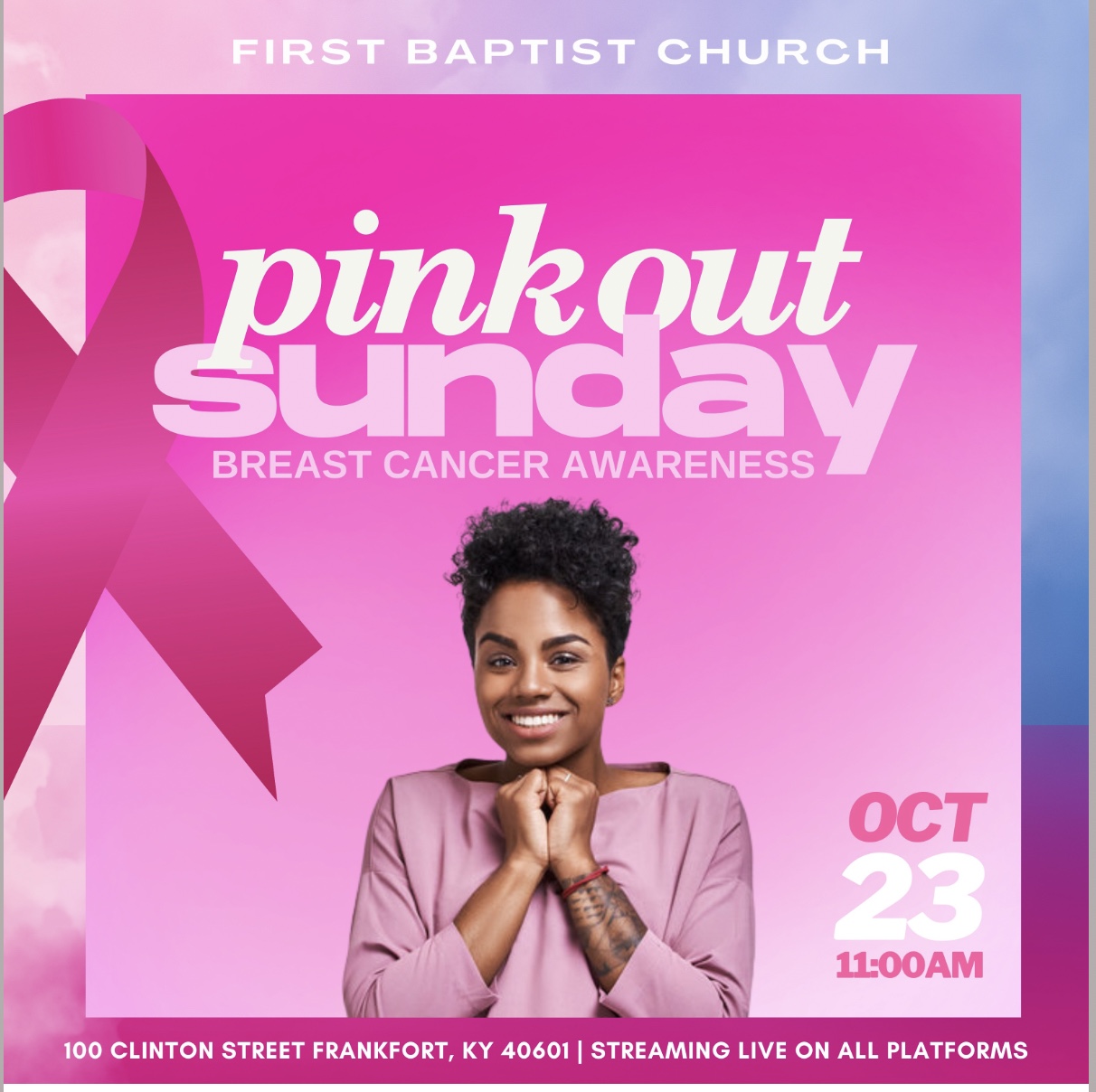 Pink Out Sunday | First Baptist Church Frankfort