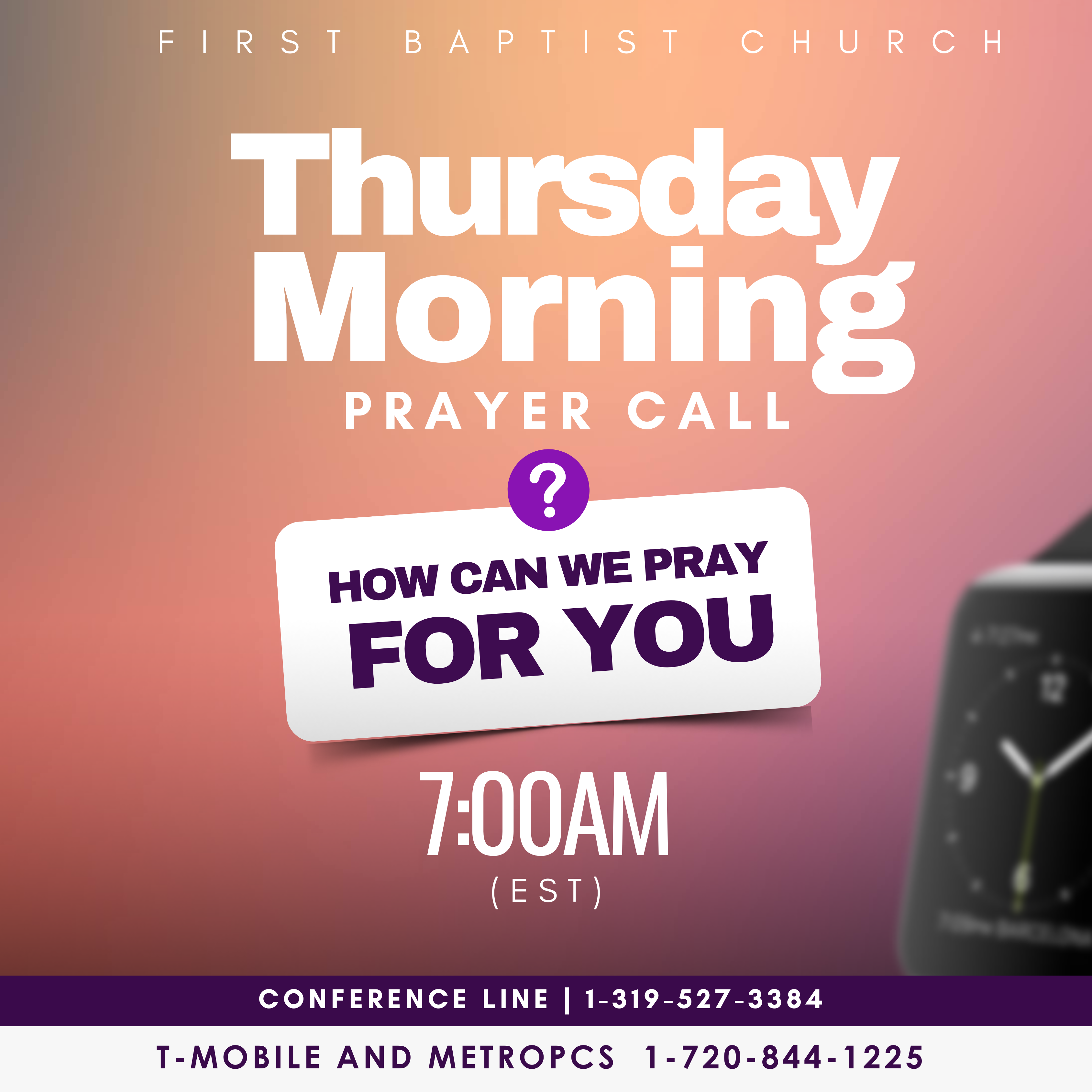 Thursday Morning Prayer 2023